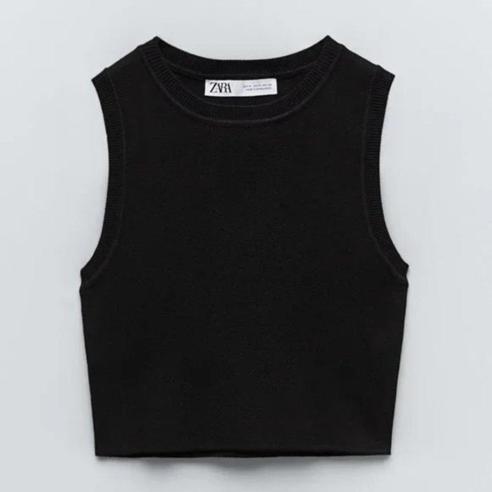 Zara Cropped Kit Top